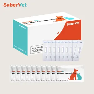 Itgen kits de prueba de cuidado de mascotas Dirofilaria hearworm veterinario CHW tiras de prueba rápida