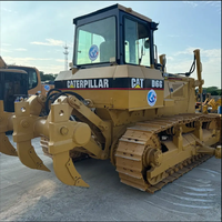 Bulldozer sur chenilles CAT D6G d'occasion en stock – Pompe de bulldozer de seconde main pour la construction routière à vendre