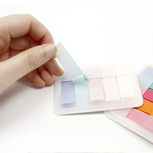 Notes autocollantes transparentes, flèches, tulle coloré, indice collant, 1 pièce - Product Image 3