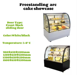 Tủ trưng bày bánh lạnh 3 tầng Thương mại với tủ trưng bày bánh cửa trước/sau - Product Image 5