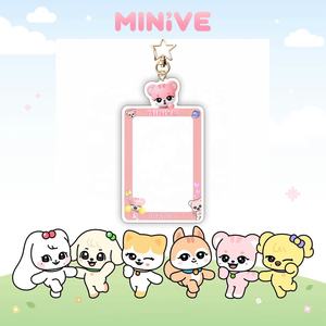 Estuche para Tarjetas con Diseño de Dibujos Animados KPOP IVE POP up MINIVE Wonyoung, Llavero de Acrílico con Foto - Product Image 5