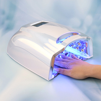Lampe UV LED professionnelle haute puissance 128W, couleur dégradée, séchage rapide, outil de manucure portable, qualité salon