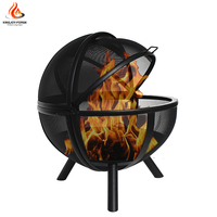 Nouveau design Brasero en maille à structure KD, durable, pour fêtes