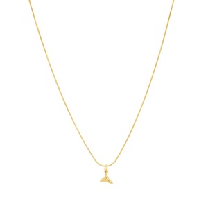 Retro Simple <b>Titanium</b> Steel Beauty's Tail Shaped Pendant Necklace Fashion Niche Design Women's Necklaces Wholesale Jewelry - Product Image 5