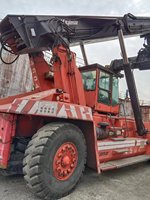 Bel état Kalmar Drd450 DRD420 Dre80 45T 8t Reach Stacker Container Stacker Utilisé US Made Kalmar 45t 25T Container Stacker