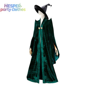 Costume d'Halloween Minerva McGonagall de HESPER Cos Clothing, Robe de Directrice d'Académie pour Adultes, avec des Costumes et Robes Élégants - Product Image 3