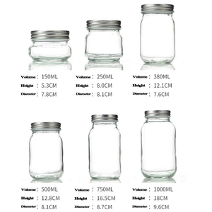 8oz 12oz 16oz 32oz bảo quản thực phẩm trái cây, rau, DƯA CHUA, nước ép cà chua thủy tinh Mason <span class=keywords><strong>Jar</strong></span> đóng hộp <span class=keywords><strong>Jar</strong></span> với nắp vặn bằng nhựa - Product Image 6