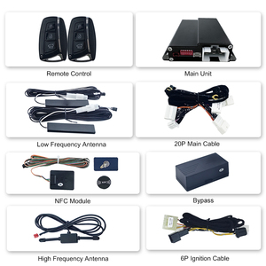 نظام إنذار للسيارة OVI 8900 مع بدء تشغيل عن بعد ونظام دخول بدون مفتاح لسيارات هيونداي سوناتا سهل التركيب - Product Image 2