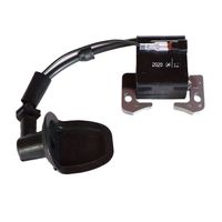 Pièce de moteur de bobine d'allumage de moto avec bougie d'allumage pour 2 temps 43cc 47cc 49cc Mini Quad Pocket Dirt Bike ATV