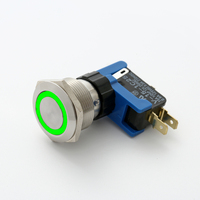 ELEWIND 30mm 15A 1NO1NC IP65 CE pour interrupteur à bouton-poussoir pour éclairage annulaire PM301-Q-11ZE