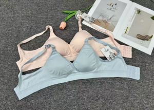 B0562 # bas prix Stock haute qualité en gros mélange femmes confortable tricoté allaitement maternité soutien-gorge sans fil grossesse momie soutien-gorge - Product Image 4