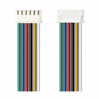 Arnés de cableado automotriz de 6 pines, conector de cable eléctrico de 6 núcleos con conductor de cobre para ensamblaje de sistemas de energía de vehículos