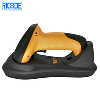 Lector de Códigos de Barras Láser 1D, Industrial Resistente, Alta Velocidad, USB, Bluetooth, Escáner de Códigos de Barras 1D 2D Inalámbrico para Punto de Venta, Minoristas