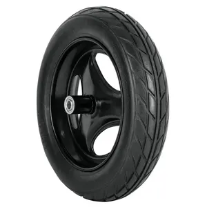 Flat Free Wheelbarrow Wheel and Tire, 4.80/4.00-8,