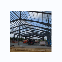 Puede mover la estructura de acero prefabricada Cobertizo de heno Granero aislado Perro Perrera Cobertizo Granja Almacén cobertizo construcción