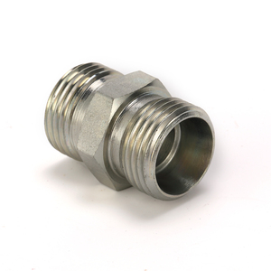 Adaptador de manguera métrica hombre morder Tybe tubo <span class=keywords><strong>racor</strong></span> recto para 1C 1D hidráulica - Product Image 1