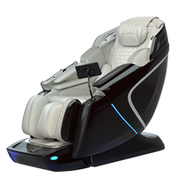 Sillón de Masaje de Lujo 4D para Todo el Cuerpo, Gravedad Cero, Inteligencia Artificial, Automático, Estiramiento Tailandés 3D, Pista SL, Eléctrico, Shiatsu