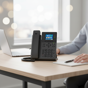 Téléphone VoIP professionnel KS31, triple cœur Cortex <span class=keywords><strong>A7</strong></span>, 2 comptes SIP, audio HD, écran couleur 2,4 pouces, téléphone IP de bureau professionnel - Product Image 1