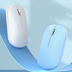 เมาส์พกพาแบบชาร์จได้สองโหมด เชื่อมต่อไร้สายบลูทูธ 2.4g สำหรับแล็ปท็อป - Product Image 1
