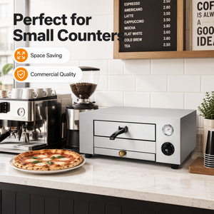 Countertop Electric Pizza Oven 220V 1.3kW Commercial Pizza Baking Oven for Pizza Shop Cafe Restaurant Snack Bar - Product Image 4