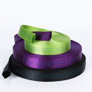 Fettuccia in <span class=keywords><strong>Nylon</strong></span> per animali domestici in piombo personalizzato fettuccia in <span class=keywords><strong>Nylon</strong></span> resistente per animali domestici cinghia per guinzagli a 3 colori per cani e animali domestici - Product Image 4
