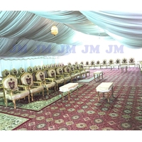 Grandes tentes arabes 15x20m 10x40m Chapiteaux en aluminium pour les mariages en plein air Salons et événements à Dubaï
