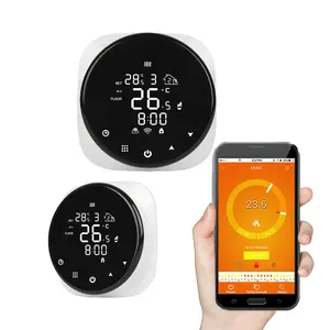 Système de chauffage par le sol 5 + 2/6 + 1/7 jours écran tactile Programmable WIFI Thermostat régulateur de température prise en charge de l'application Tuya