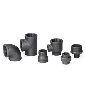 Jianzhi threaded pipe fittings malleable iron fittings elbow reducer