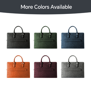 Maletín de Lujo Personalizado para Portátil en Alcántara, Bolso de Mano Premium, Resistente y Portátil para Negocios - Product Image 6