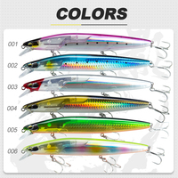 Leurre pour bar 20g/120mm 27g/145mm, leurres flottants type Minnow, leurres durs à super longue portée, leurres artificiels, wobblers