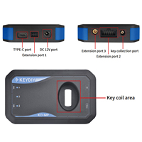 Outil de programmation de clés automatiques KEYDIY KD-MP pour Audi pour VW Touareg avec systèmes MLB/MQB OBD-II/Wi-Fi 12V