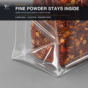 Transparent Candy Pouch 31x20+4cm 12x8in Bulk Gummy Jelly Party Share Size Zip <b>Sweet</b> <b>Bag</b> Packaging 1300g Confectionery Supplier - Product Image 6