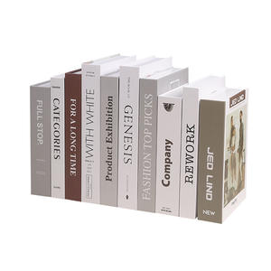 Boîte à livres en carton épais magnétique simple et moderne, ornements décoratifs, accessoires <span class=keywords><strong>de</strong></span> tournage <span class=keywords><strong>de</strong></span> films et <span class=keywords><strong>de</strong></span> séries télévisées, peut être ouverte - Product Image 1