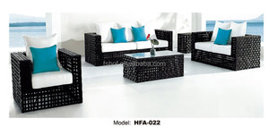 Scava fuori del <span class=keywords><strong>giardino</strong></span> esterno divano set rattan mobili in alluminio <span class=keywords><strong>bianco</strong></span> divano esterno HFA-021 - Product Image 6
