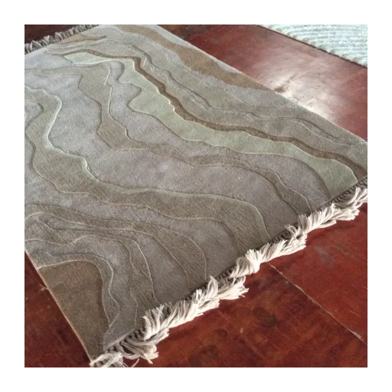 100% Wool Handmade Silk Rugs Carpets