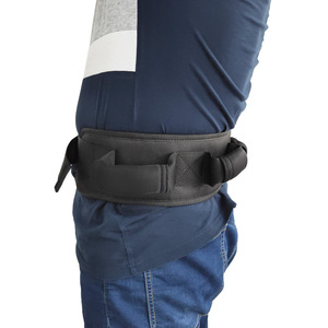 Cinturón de apoyo para caminar Magic Slider, talla única, color negro, para rehabilitación y asistencia de transferencia de personas mayores - Product Image 3