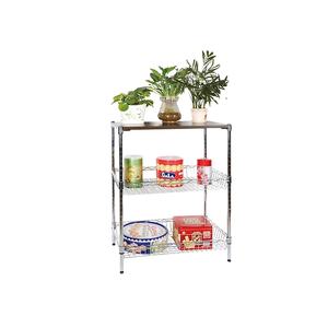 2024 नया आइटम 3 टियर क्रोम कार्बन स्टील किचन कार्ट ट्रॉली - Product Image 1