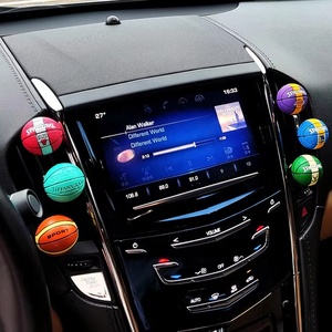 Diffuseur d'aromathérapie pour voiture en forme de <span class=keywords><strong>mini</strong></span> ballon de basket, avec clip de ventilation, personnalisable <span class=keywords><strong>Jordan</strong></span> Kobe, en gypse remplaçable - Product Image 2
