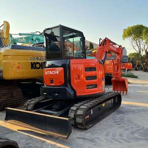 รถขุดขนาดเล็ก Hitachi ZX55UR มือสองคุณภาพสูงจากญี่ปุ่น พร้อมมอเตอร์รับประกัน 1 ปี ราคาถูก zx50u zx60 zx65u - Product Image 4