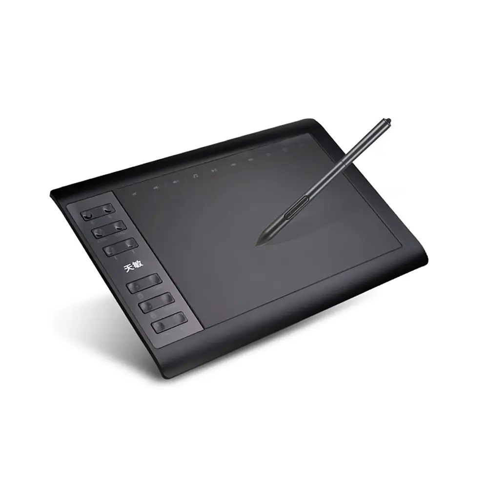 G10 10X6นิ้วกราฟิกรูปวาดแท็บเล็ต8192ระดับดิจิตอลแท็บเล็ต Passive ปากกาสำหรับแล็ปท็อปแท็บเล็ตโทรศัพท์มือถือ