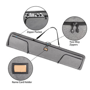 Borsa Imbottita <span class=keywords><strong>per</strong></span> Sci con Ruote in Poliestere, Custodia <span class=keywords><strong>per</strong></span> Snowboard con Tracolla e Tasche Esterne <span class=keywords><strong>per</strong></span> Attrezzatura da Sci - Product Image 5