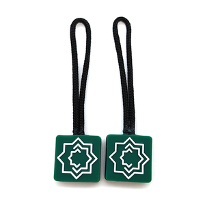 YYX Custom Soft Pvc Zipper Pull Ropa Caucho Plástico Cordón de goma Tiradores de cremallera - Product Image 3