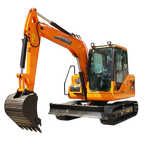 Excavadora de cadenas hidráulica Rhinoceros XN80E de 8 toneladas, máquina excavadora mini importada, marca con certificado CE/EPA - Product Image 1