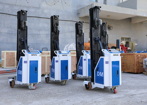 Robot <span class=keywords><strong>peintre</strong></span> mural automatique à batterie DM PRO 2025, moteur principal 48V, hauteur 4,2M, 800 ㎡ Machine à enduire /10h - Product Image 5