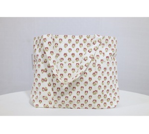 Hand Block Printed Bag Crafted With Cultural Print Influence Practical Form And Comfortable Handling For <b>Repeated</b> Use From India - Product Image 1