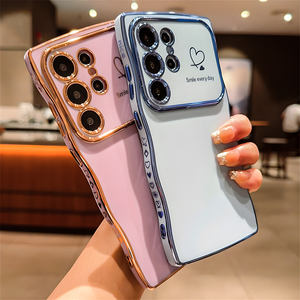 Custodia per telefono con Design ondulato di lusso per <span class=keywords><strong>Samsung</strong></span> per Galaxy S25 Ultra - Product Image 5