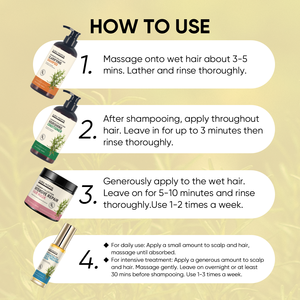 Лидер продаж, шампунь с розмариновым маслом, без биотина сульфата, Органический натуральный веганский шампунь для роста волос и набор кондиционеров для женщин - Product Image 2