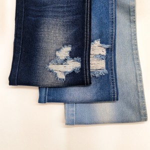 Tela Vaquera Azul de Alta Calidad, Mezcla de Poliéster/Algodón, Resistente a las Arrugas y a la Abrasión, Peso Pesado 370g/m para Abrigos/Chaquetas - Product Image 4