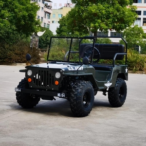 Jeep Clásico Todoterreno, Buggy Clásico con Certificación CE, Gasolina, 2/4/6 Personas, Color Personalizado, 2 Años de Garantía, Uso en Bodas/Fiestas - Product Image 5