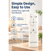 Télécommande vocale Air Mouse programmable et personnalisable IR RF 2.4G à 10 boutons, code roulant blanc, pour DSTV, piles AAA, portée 10m